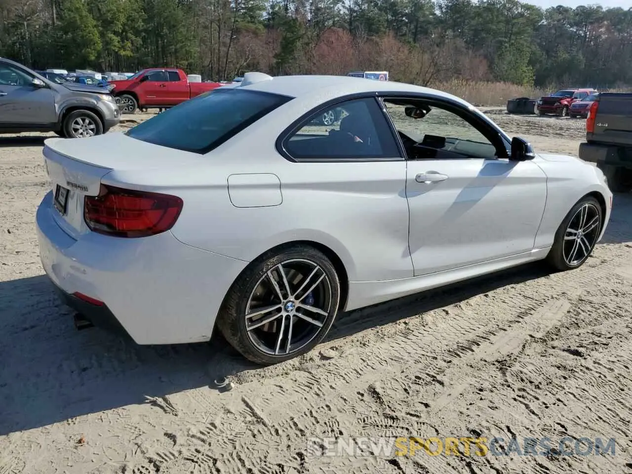 3 fotografías del automóvil dañado WBA2J7C03L7E80525 BMW M2 2020