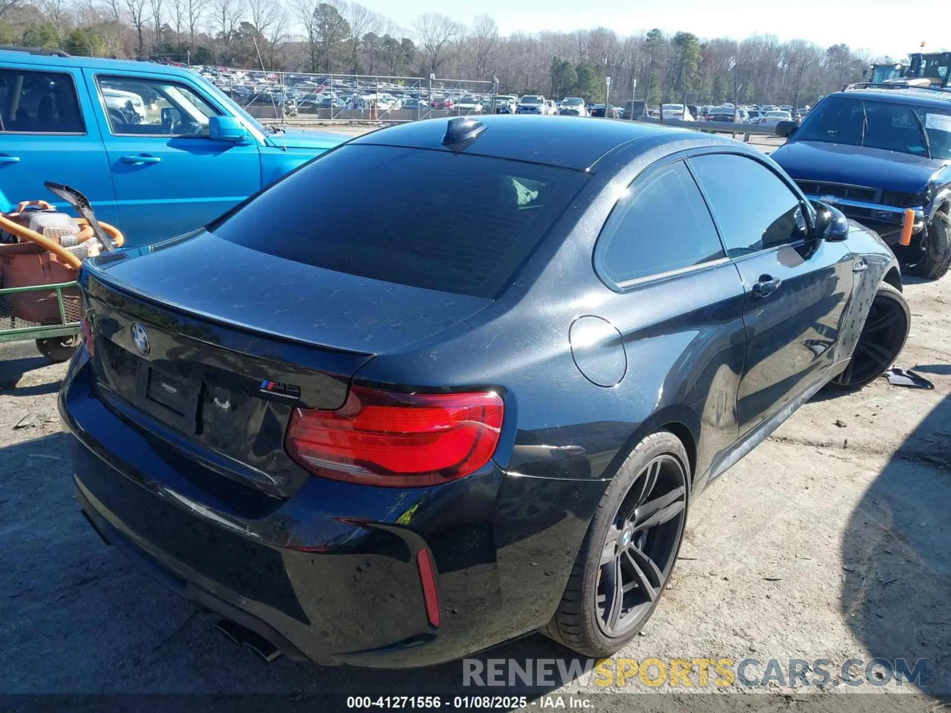 4 fotografías del automóvil dañado WBS2U7C06L7E50986 BMW M2 2020