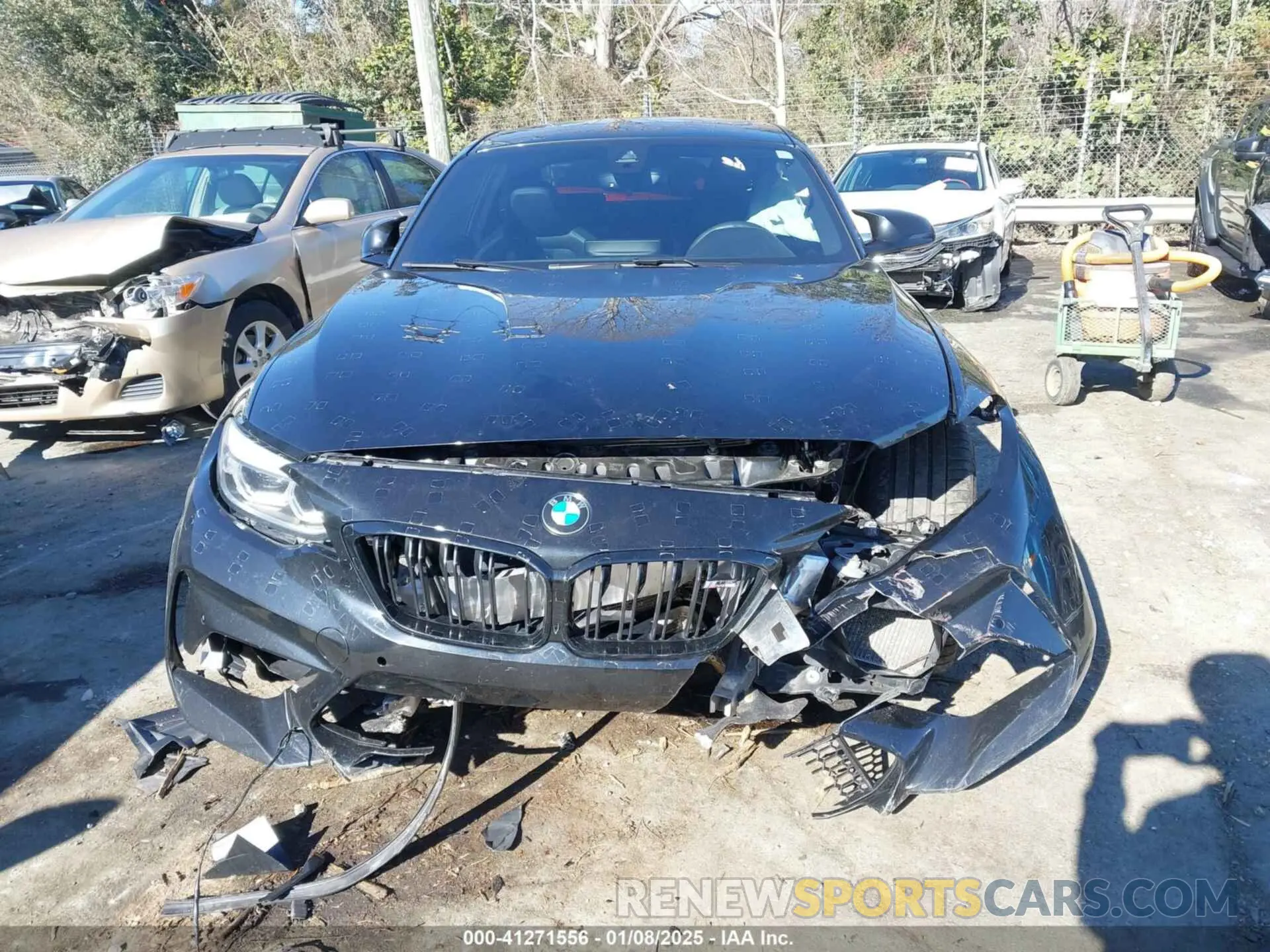 6 fotografías del automóvil dañado WBS2U7C06L7E50986 BMW M2 2020