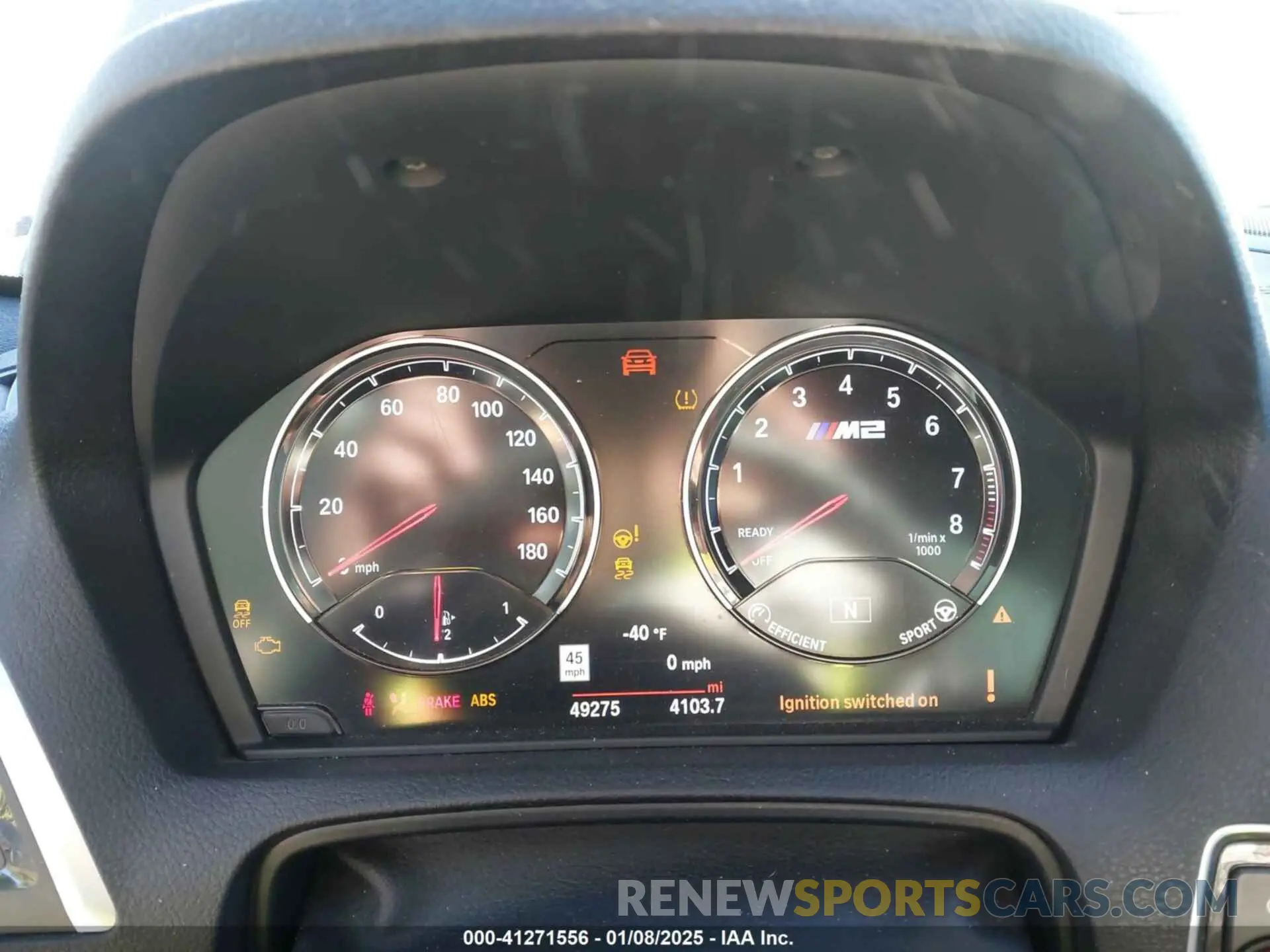 7 fotografías del automóvil dañado WBS2U7C06L7E50986 BMW M2 2020