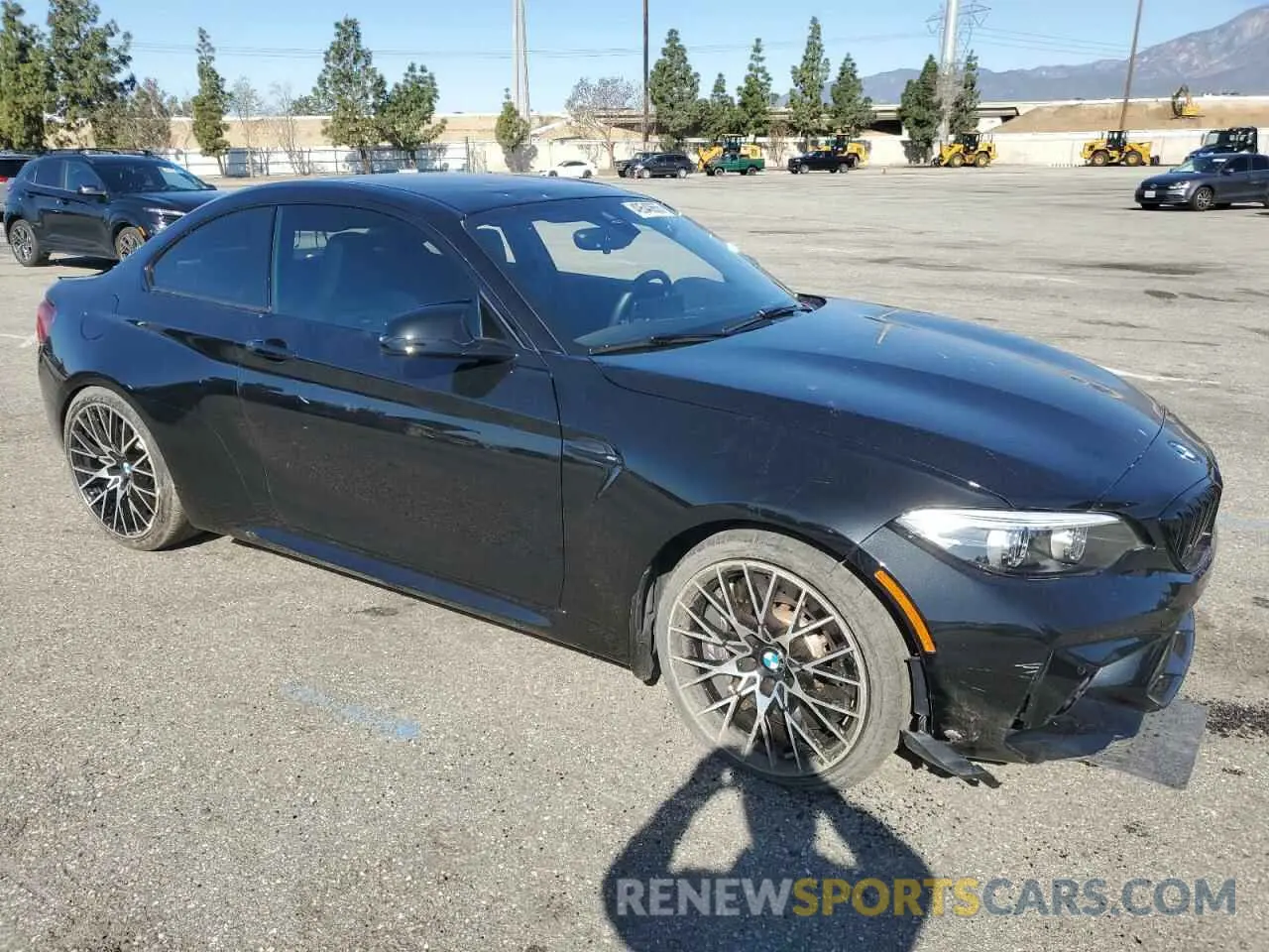 4 fotografías del automóvil dañado WBS2U7C07L7E56229 BMW M2 2020