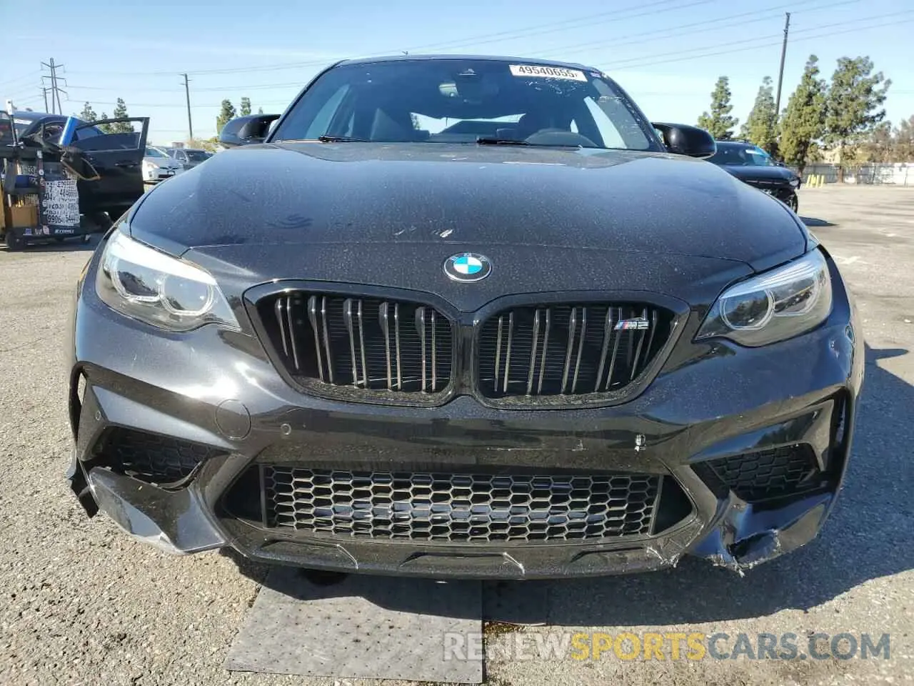 5 fotografías del automóvil dañado WBS2U7C07L7E56229 BMW M2 2020