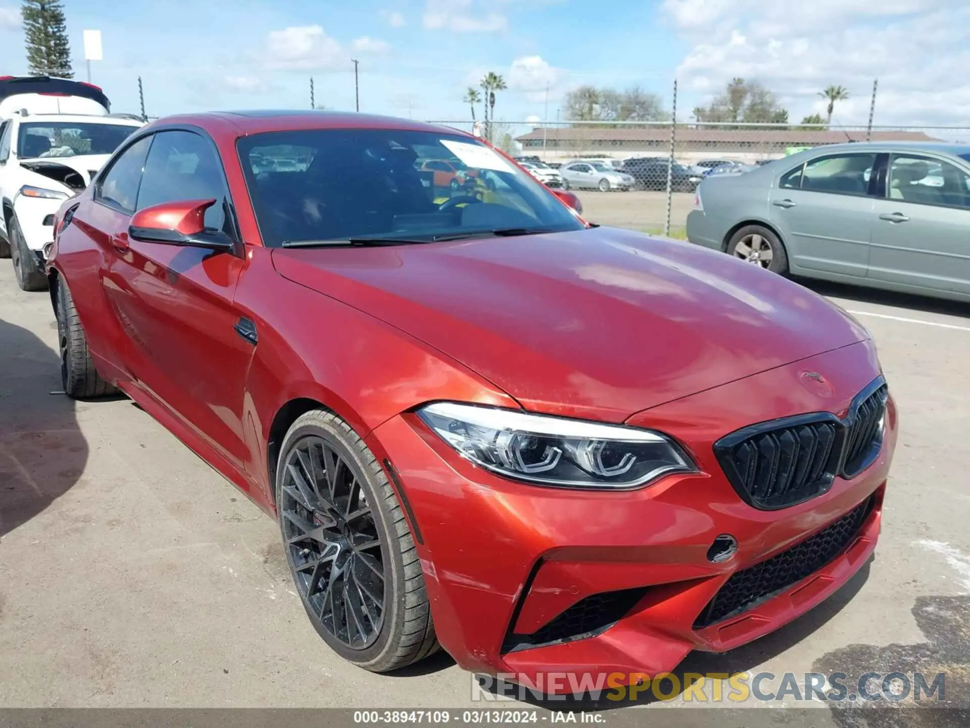 1 fotografías del automóvil dañado WBS2U7C09L7E60766 BMW M2 2020