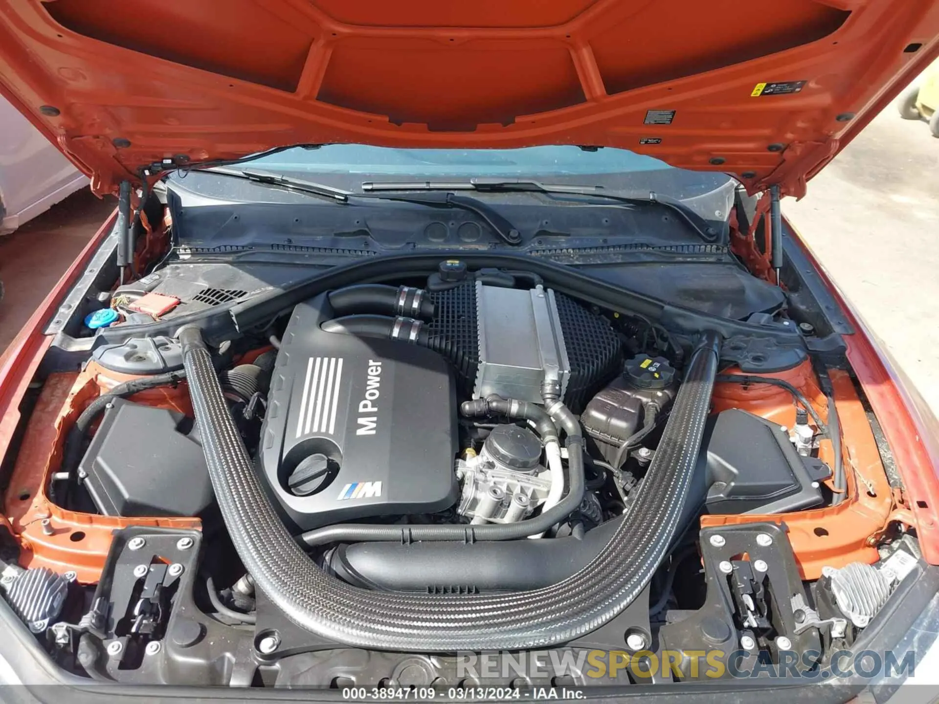 10 fotografías del automóvil dañado WBS2U7C09L7E60766 BMW M2 2020
