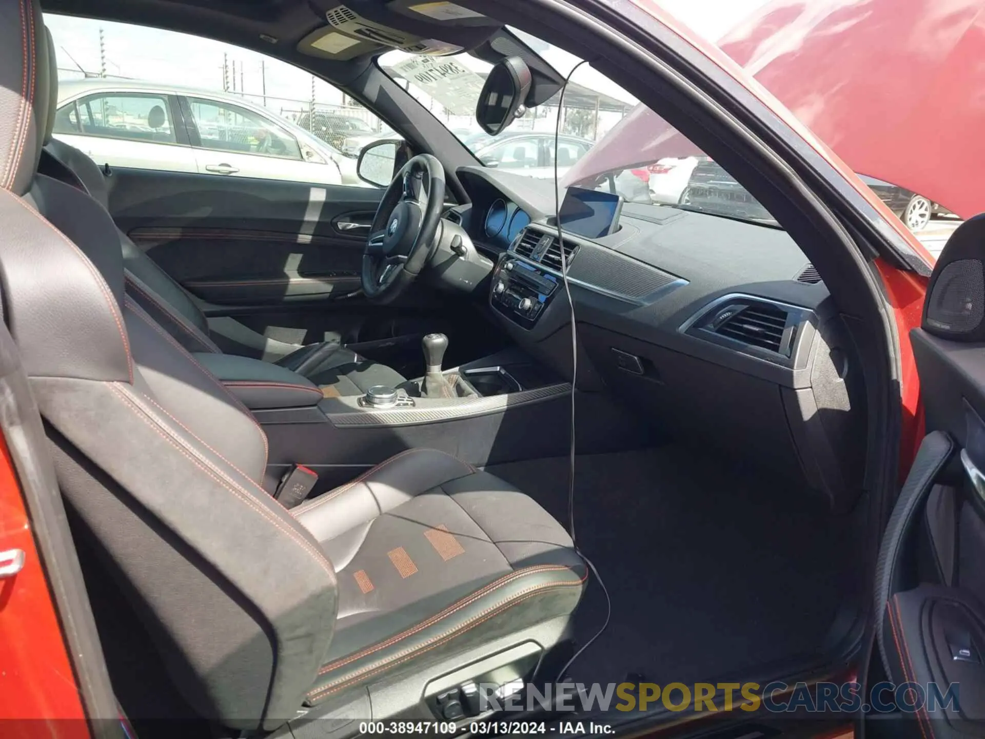 5 fotografías del automóvil dañado WBS2U7C09L7E60766 BMW M2 2020