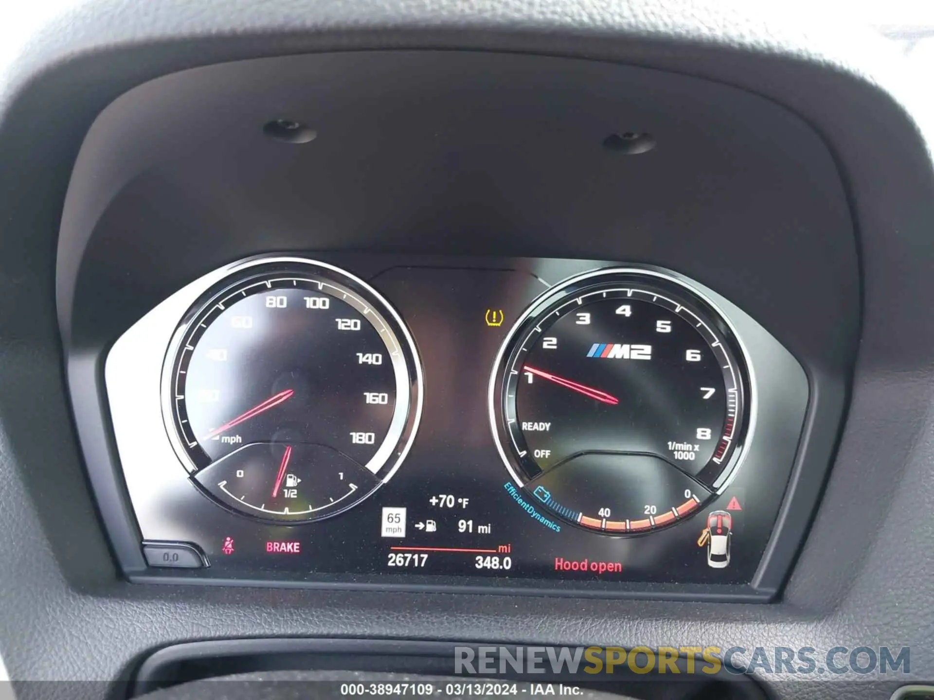 7 fotografías del automóvil dañado WBS2U7C09L7E60766 BMW M2 2020
