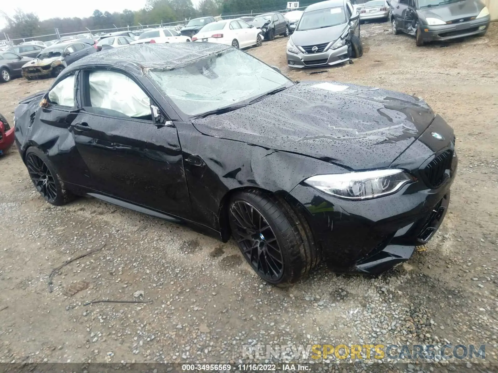 1 fotografías del automóvil dañado WBS2U7C0XL7E47654 BMW M2 2020