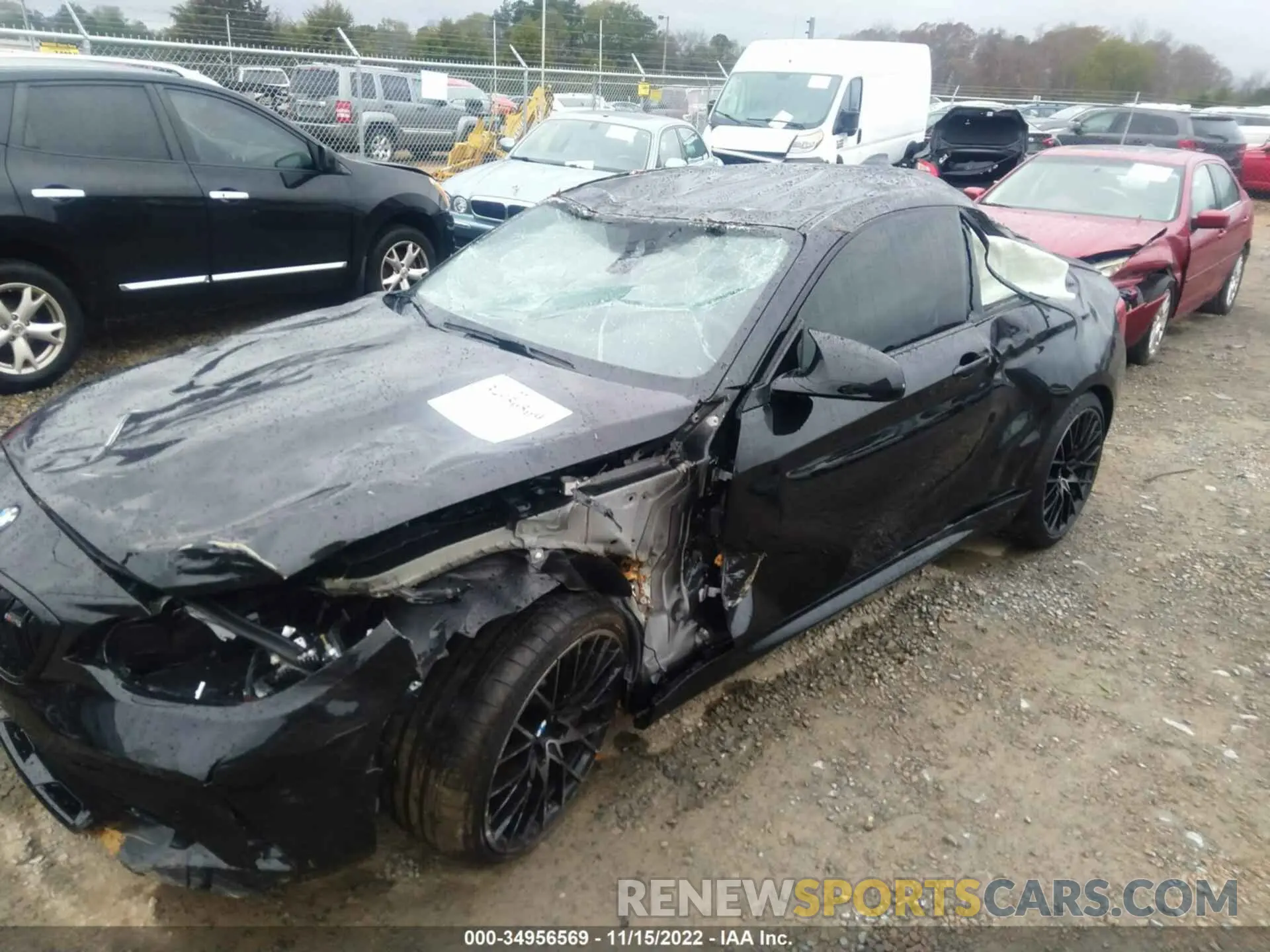 6 fotografías del automóvil dañado WBS2U7C0XL7E47654 BMW M2 2020