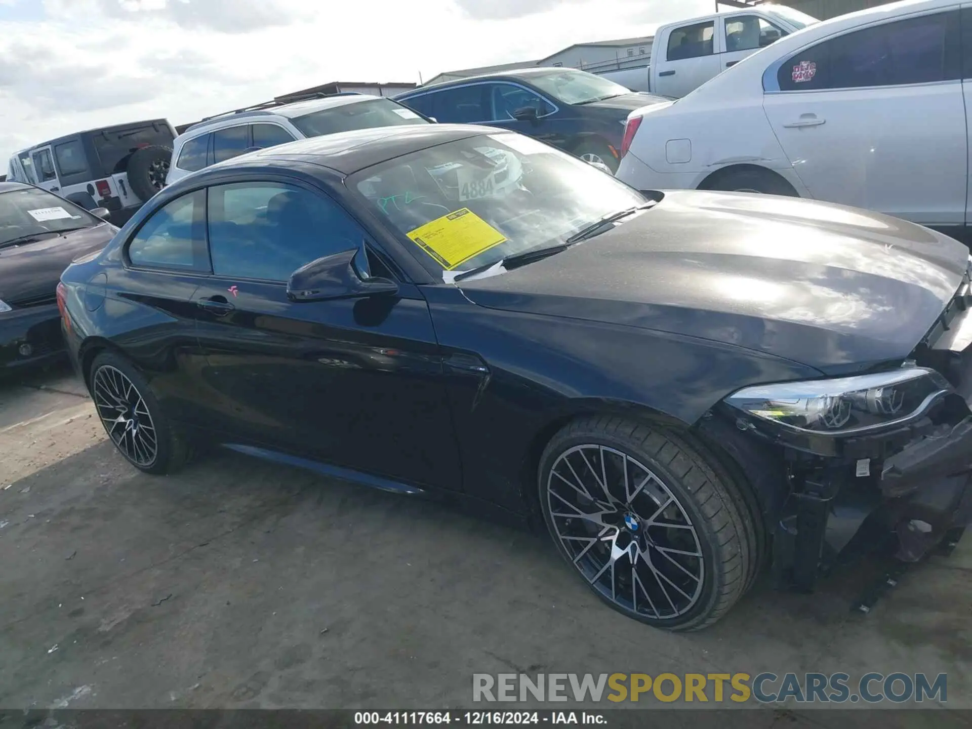 14 fotografías del automóvil dañado WBS2U7C0XL7F85582 BMW M2 2020