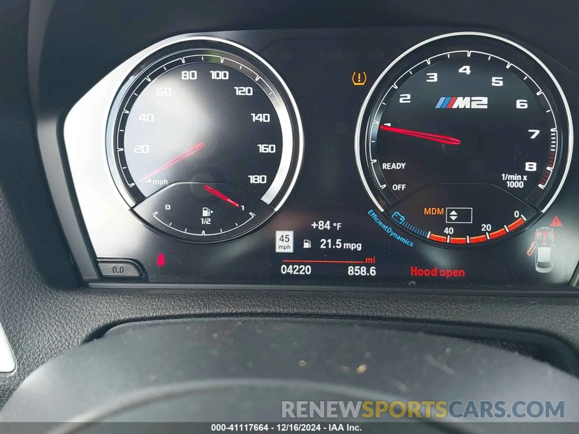 16 fotografías del automóvil dañado WBS2U7C0XL7F85582 BMW M2 2020