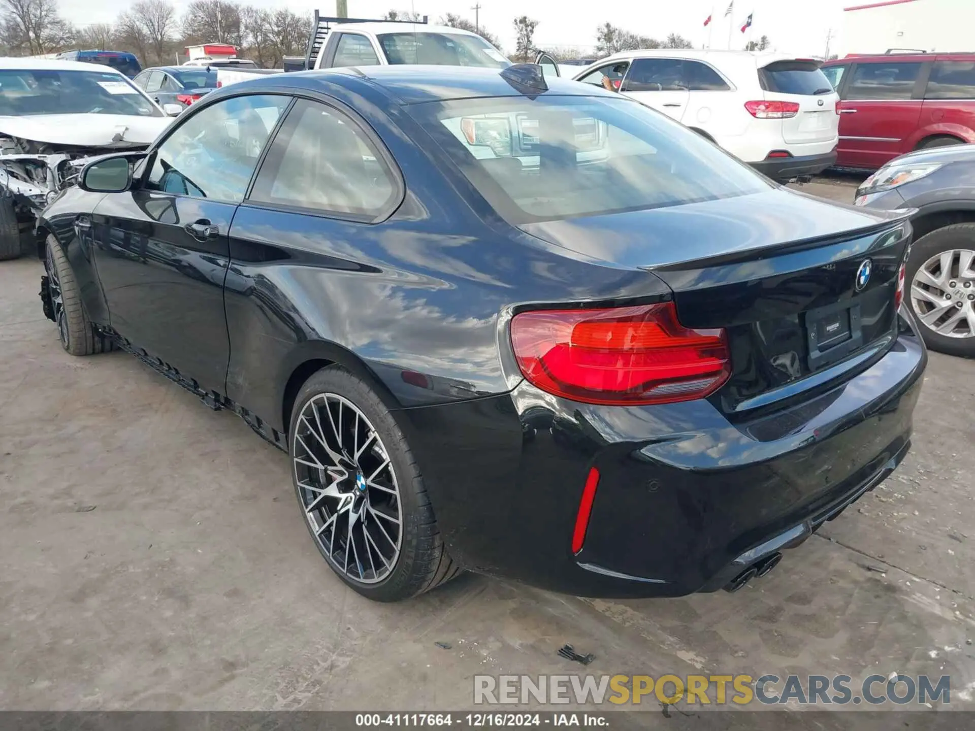 3 fotografías del automóvil dañado WBS2U7C0XL7F85582 BMW M2 2020
