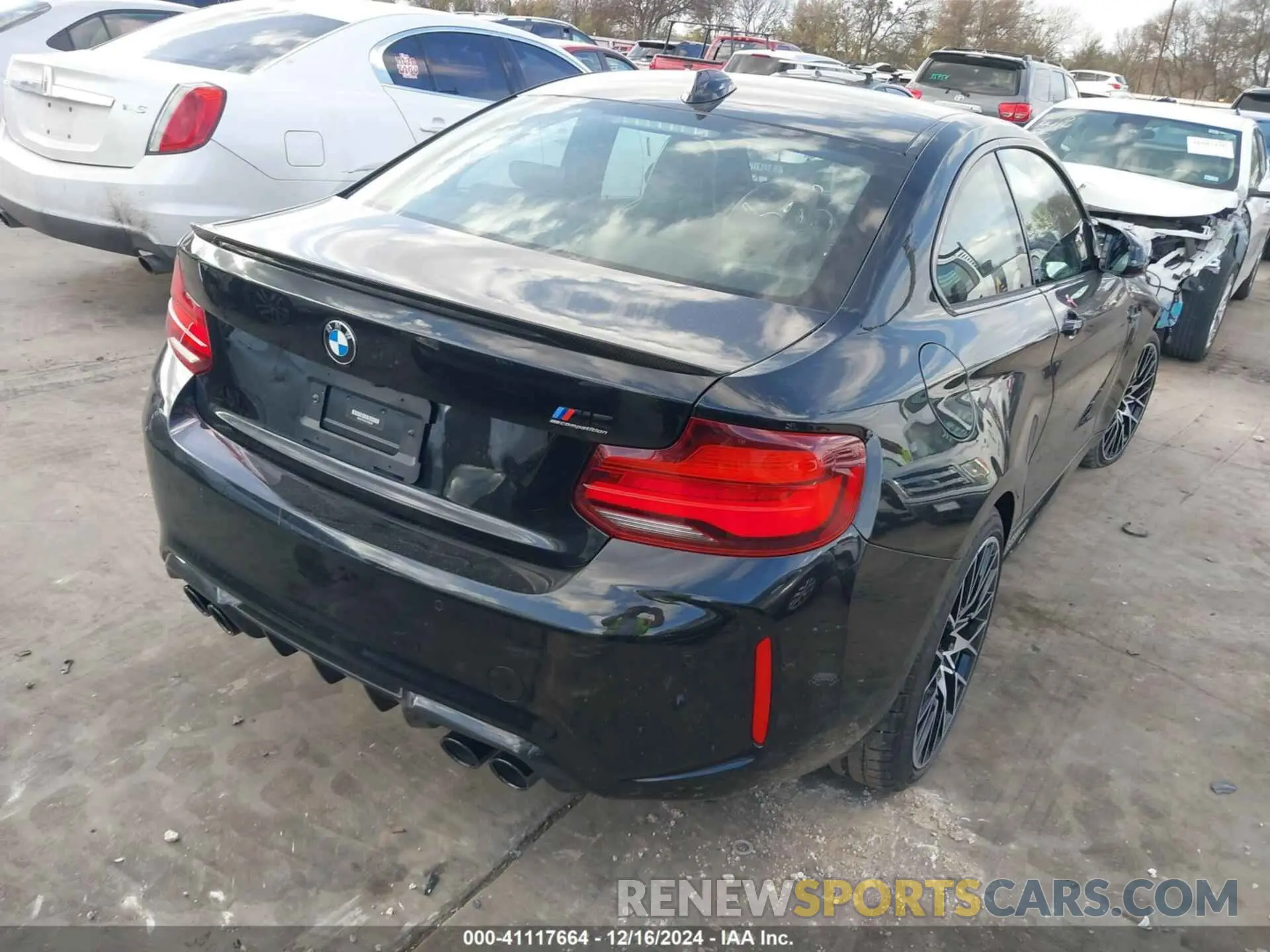 4 fotografías del automóvil dañado WBS2U7C0XL7F85582 BMW M2 2020