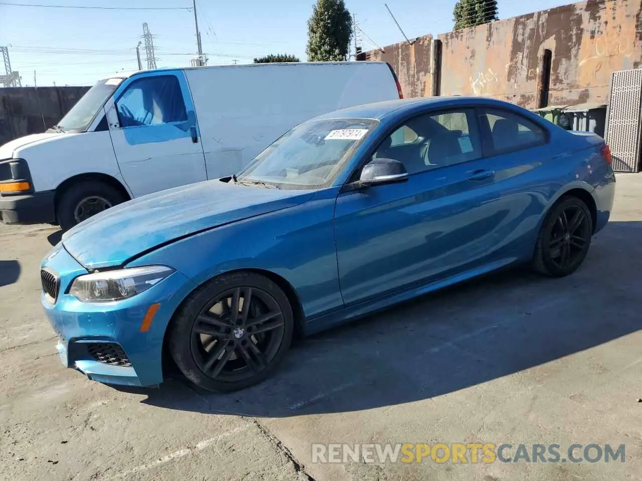 1 fotografías del automóvil dañado WBA2J5C04M7G65009 BMW M2 2021