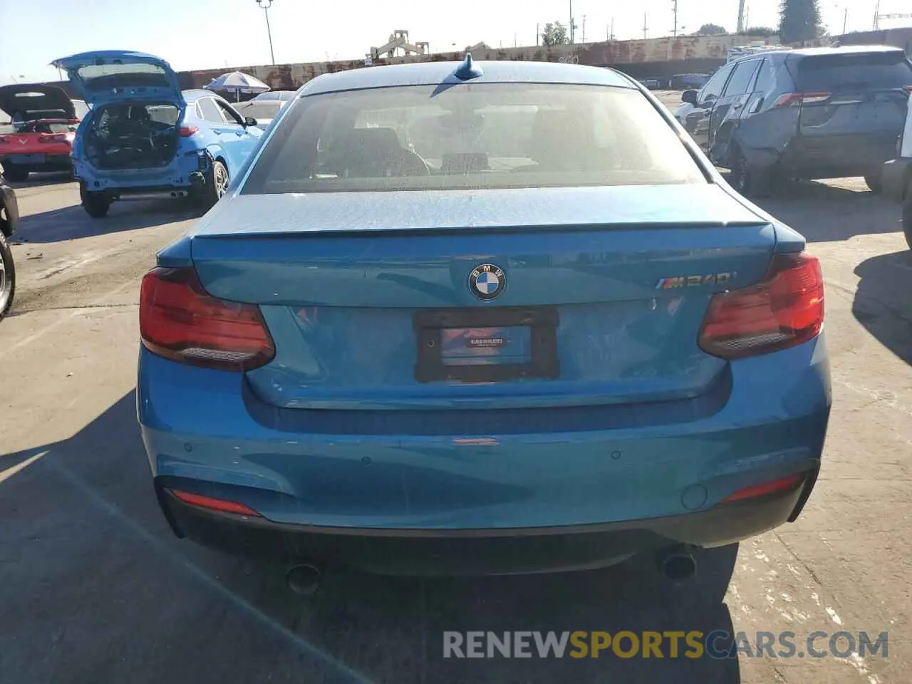 6 fotografías del automóvil dañado WBA2J5C04M7G65009 BMW M2 2021