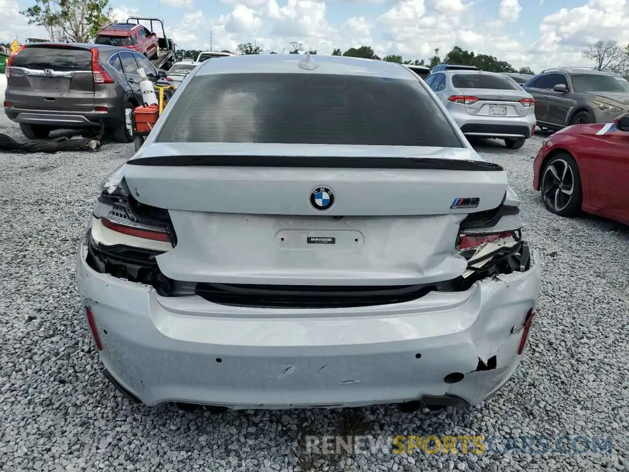 6 fotografías del automóvil dañado WBS2U7C01M7H70881 BMW M2 2021