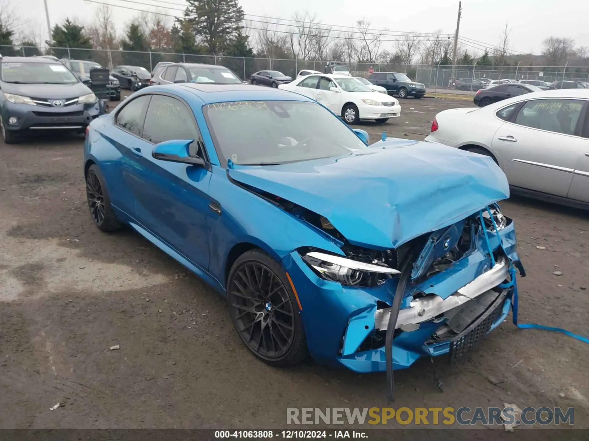 1 fotografías del automóvil dañado WBS2U7C02M7H63454 BMW M2 2021