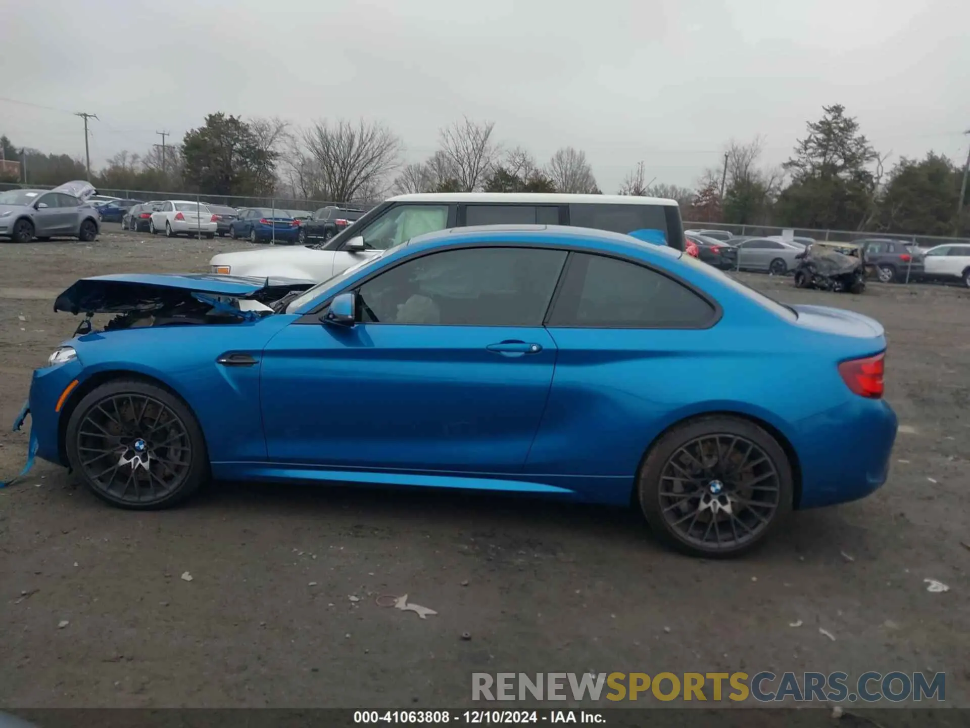 13 fotografías del automóvil dañado WBS2U7C02M7H63454 BMW M2 2021