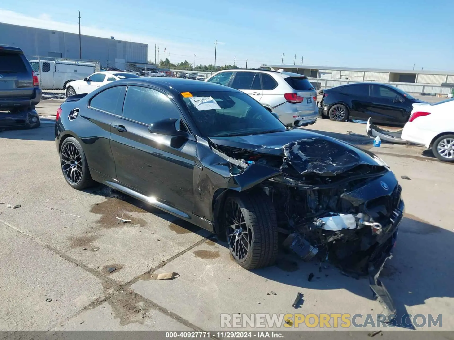 1 fotografías del automóvil dañado WBS2U7C03M7G48832 BMW M2 2021