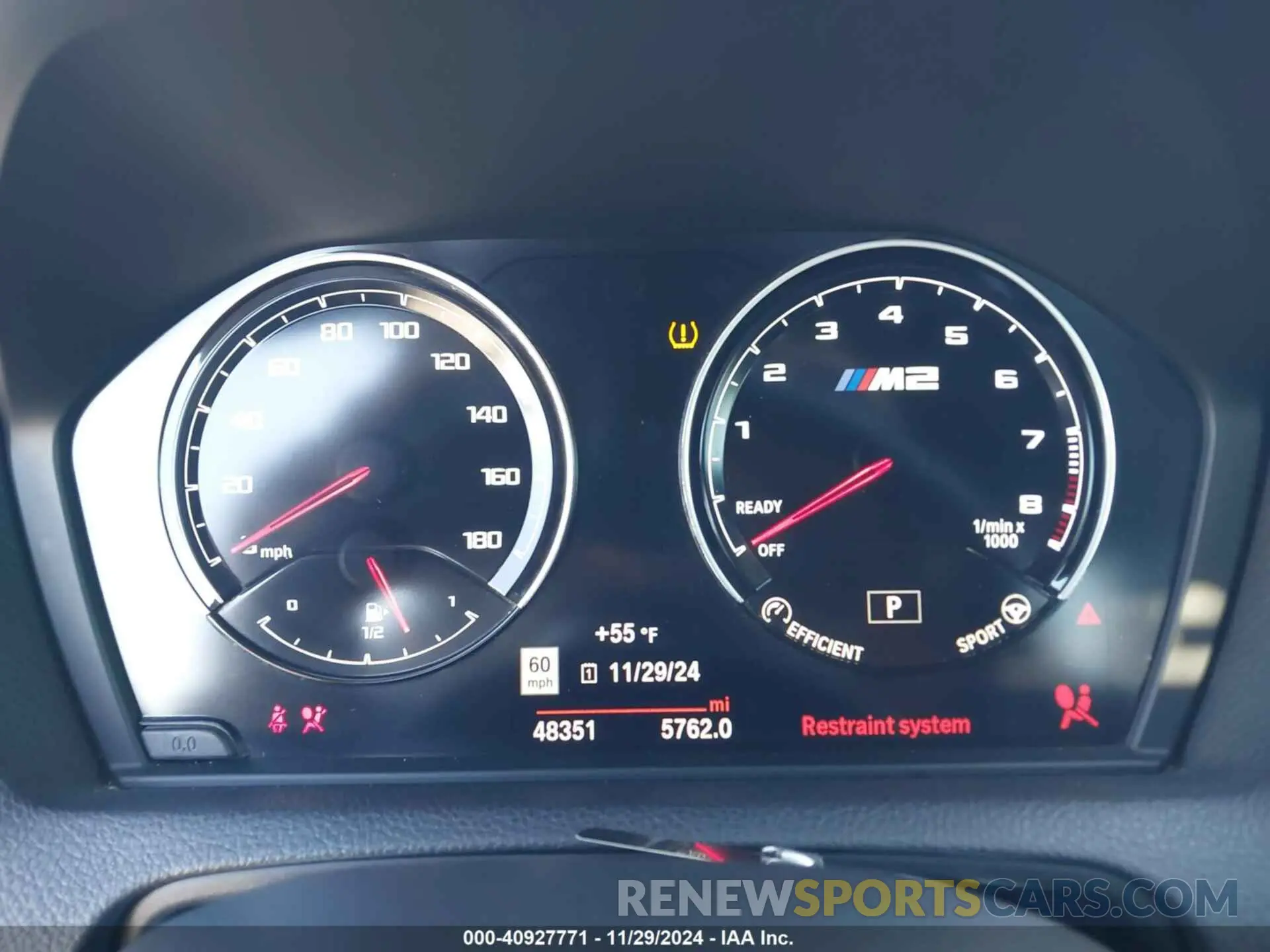 7 fotografías del automóvil dañado WBS2U7C03M7G48832 BMW M2 2021
