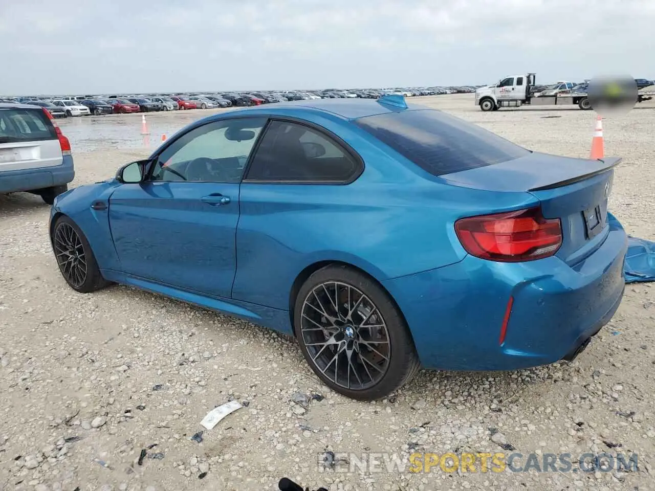 2 fotografías del automóvil dañado WBS2U7C05M7H42453 BMW M2 2021