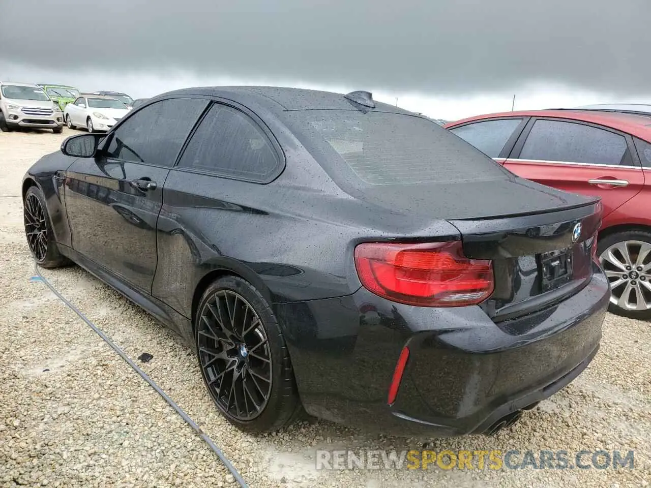 2 fotografías del automóvil dañado WBS2U7C09M7G58555 BMW M2 2021