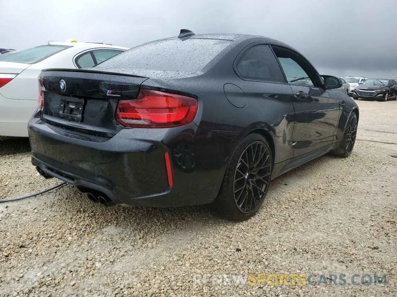 3 fotografías del automóvil dañado WBS2U7C09M7G58555 BMW M2 2021