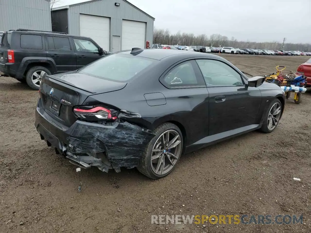 3 fotografías del automóvil dañado 3MW53CM00N8C76942 BMW M2 2022