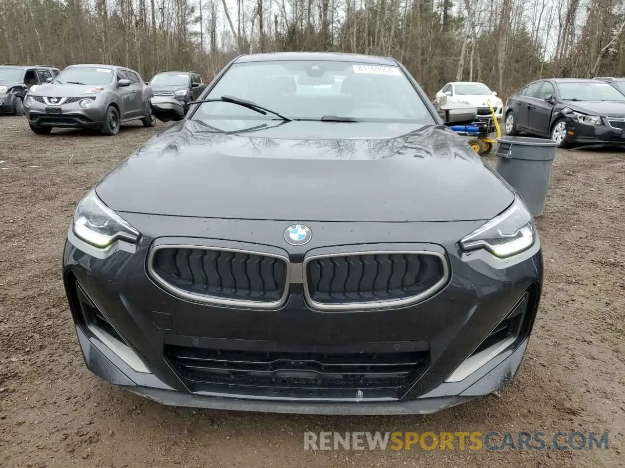 5 fotografías del automóvil dañado 3MW53CM00N8C76942 BMW M2 2022