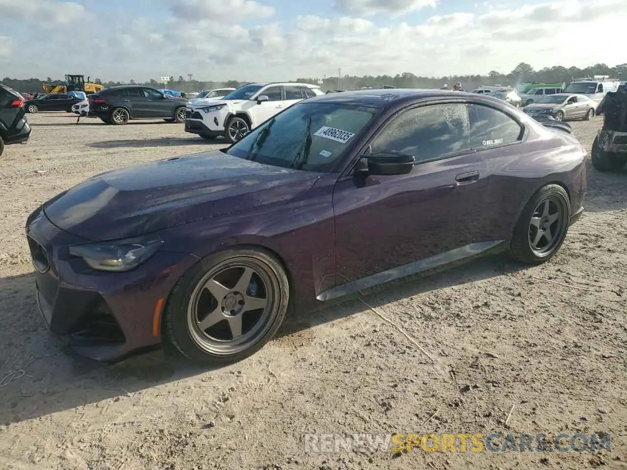 1 fotografías del automóvil dañado 3MW53CM03N8C68415 BMW M2 2022