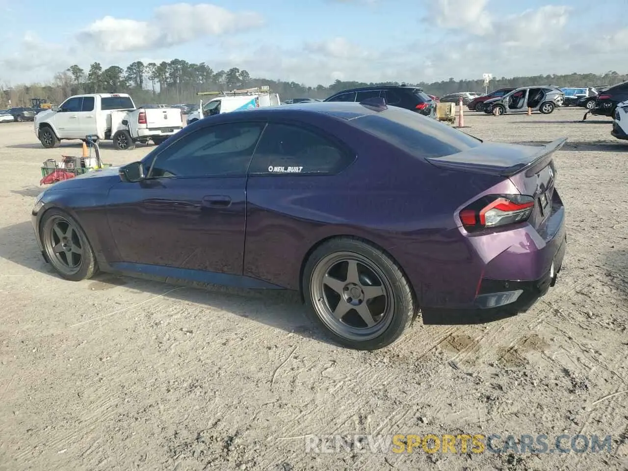 2 fotografías del automóvil dañado 3MW53CM03N8C68415 BMW M2 2022