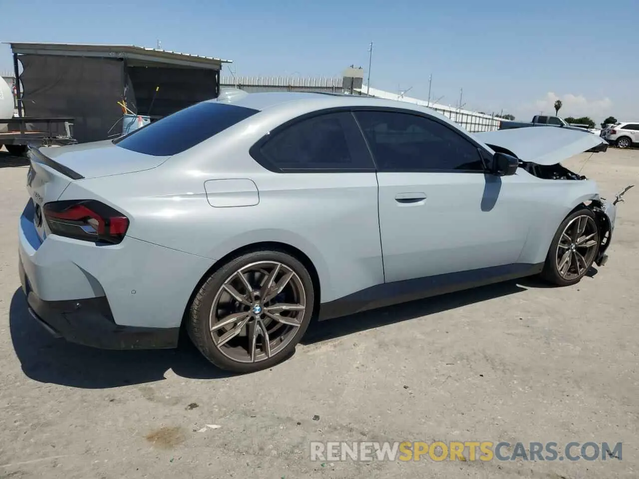 3 fotografías del automóvil dañado 3MW53CM07N8C53061 BMW M2 2022