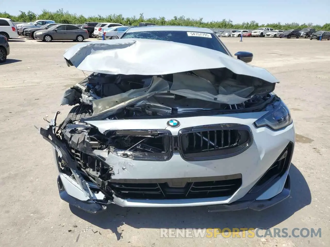 5 fotografías del automóvil dañado 3MW53CM07N8C53061 BMW M2 2022