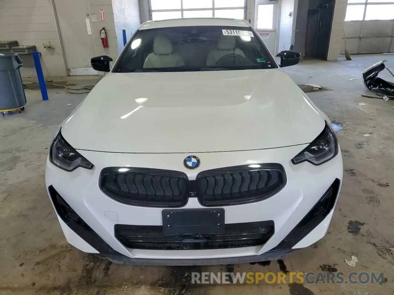 5 fotografías del automóvil dañado 3MW53CM08N8C55028 BMW M2 2022