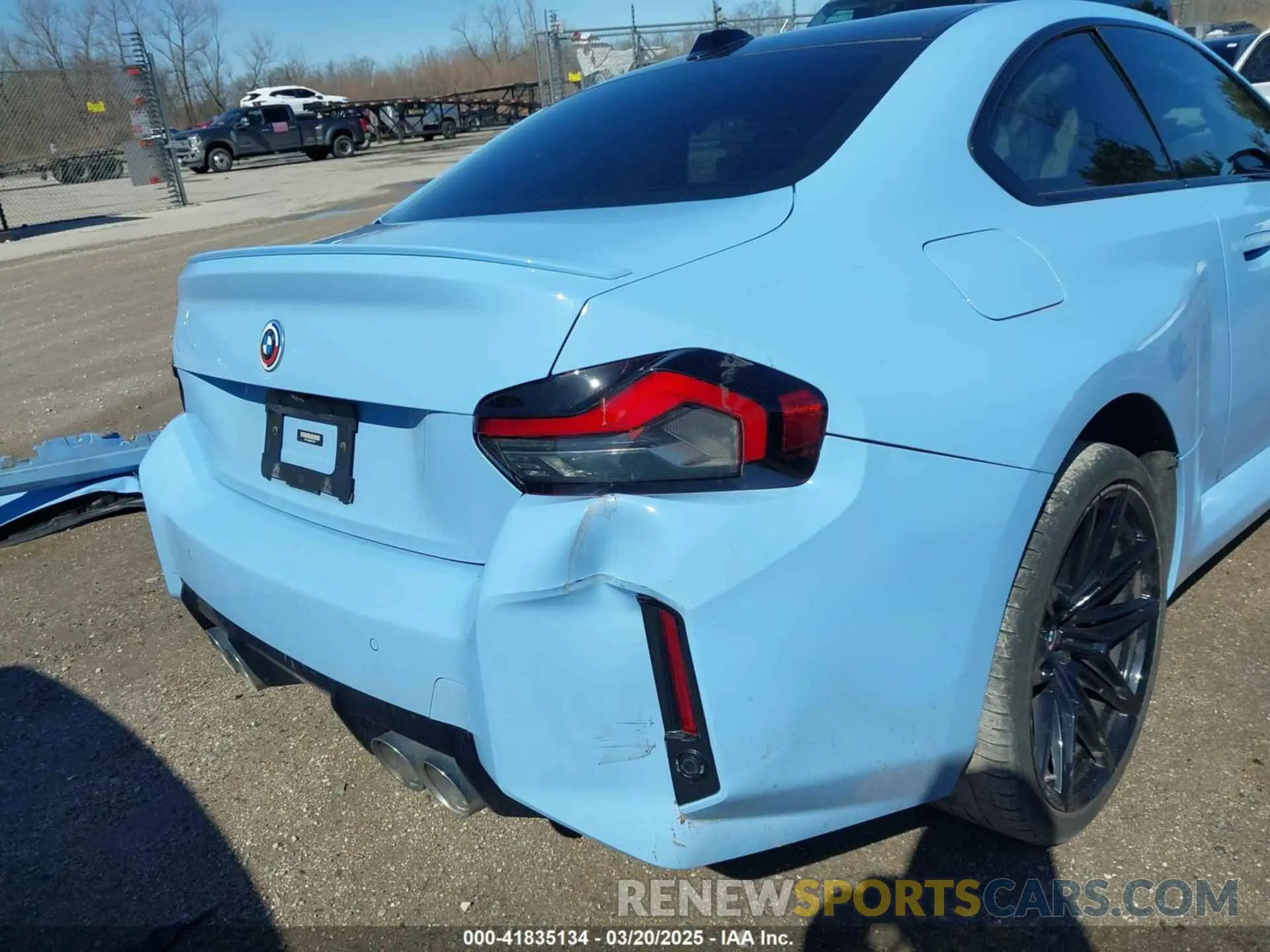 20 fotografías del automóvil dañado 3MF13DM00P8D18677 BMW M2 2023
