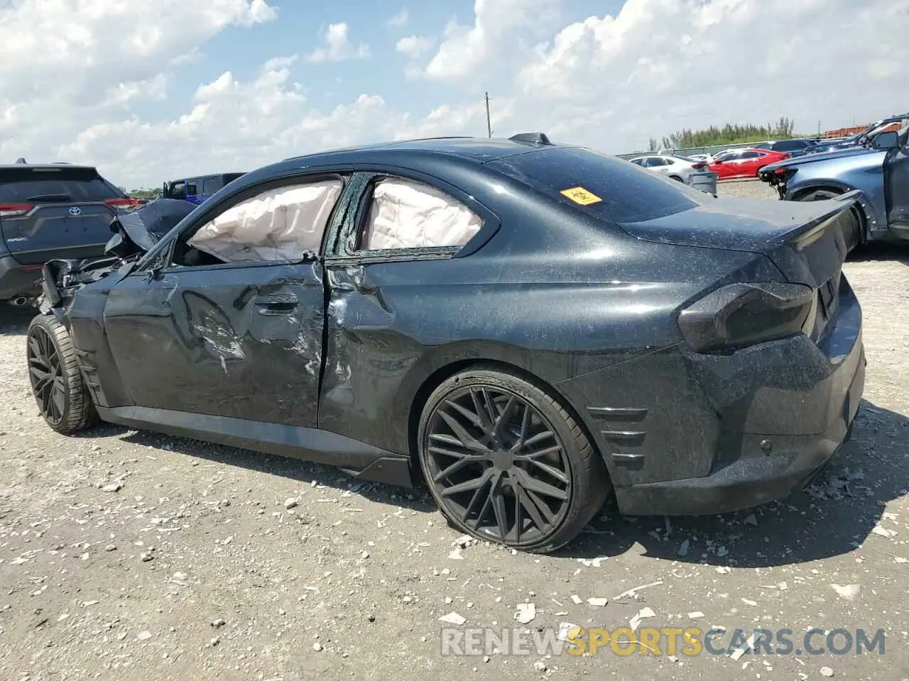 2 fotografías del automóvil dañado 3MW53CM08P8D45203 BMW M2 2023