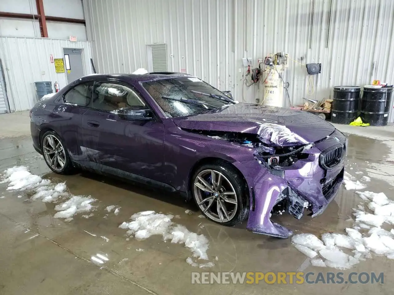4 fotografías del automóvil dañado 3MW53CM0XP8D09545 BMW M2 2023