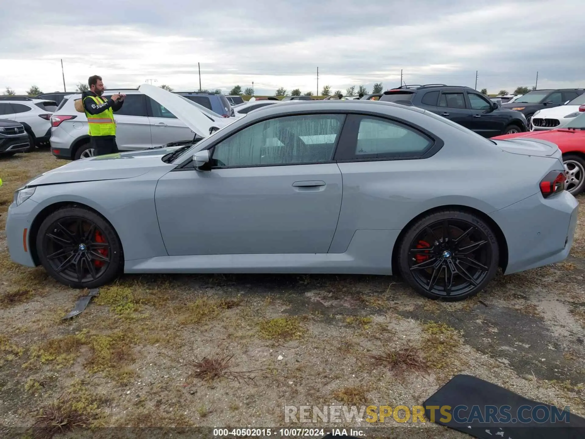 14 fotografías del automóvil dañado 3MF13DM00R8E20435 BMW M2 2024