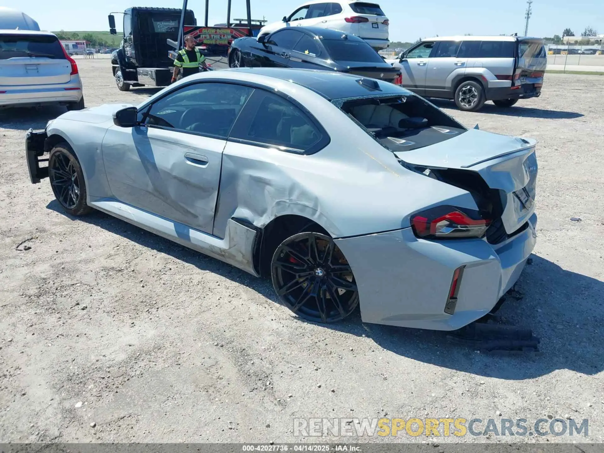 3 fotografías del automóvil dañado 3MF13DM04R8E69489 BMW M2 2024