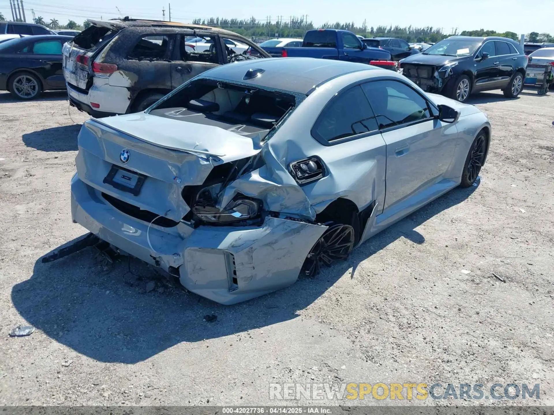 4 fotografías del automóvil dañado 3MF13DM04R8E69489 BMW M2 2024