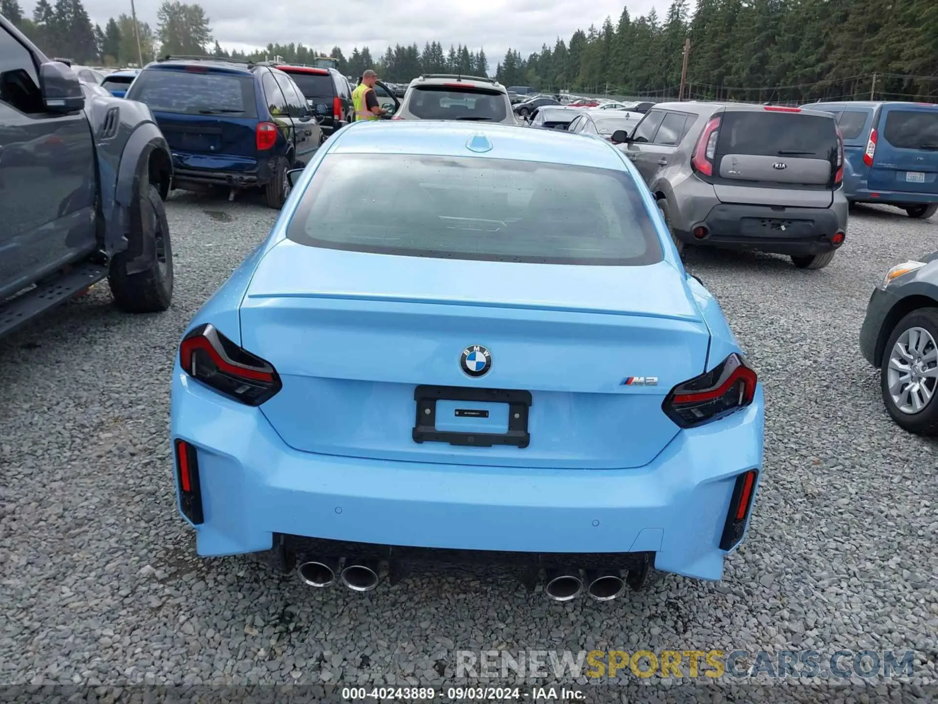 17 fotografías del automóvil dañado 3MF13DM08R8E12714 BMW M2 2024