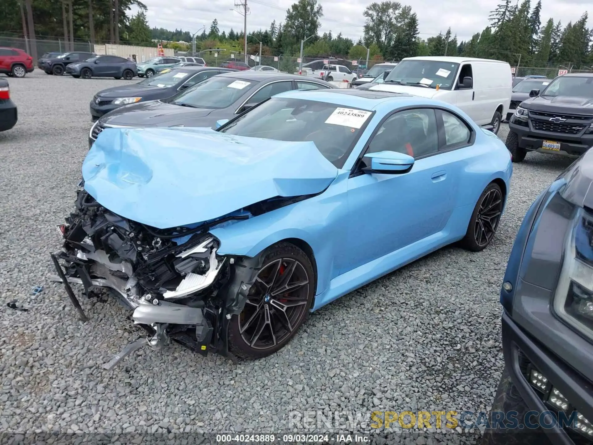 2 fotografías del automóvil dañado 3MF13DM08R8E12714 BMW M2 2024