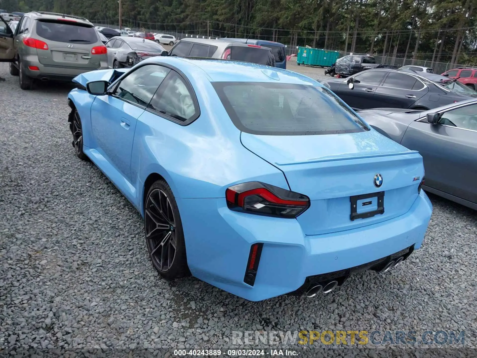 3 fotografías del automóvil dañado 3MF13DM08R8E12714 BMW M2 2024
