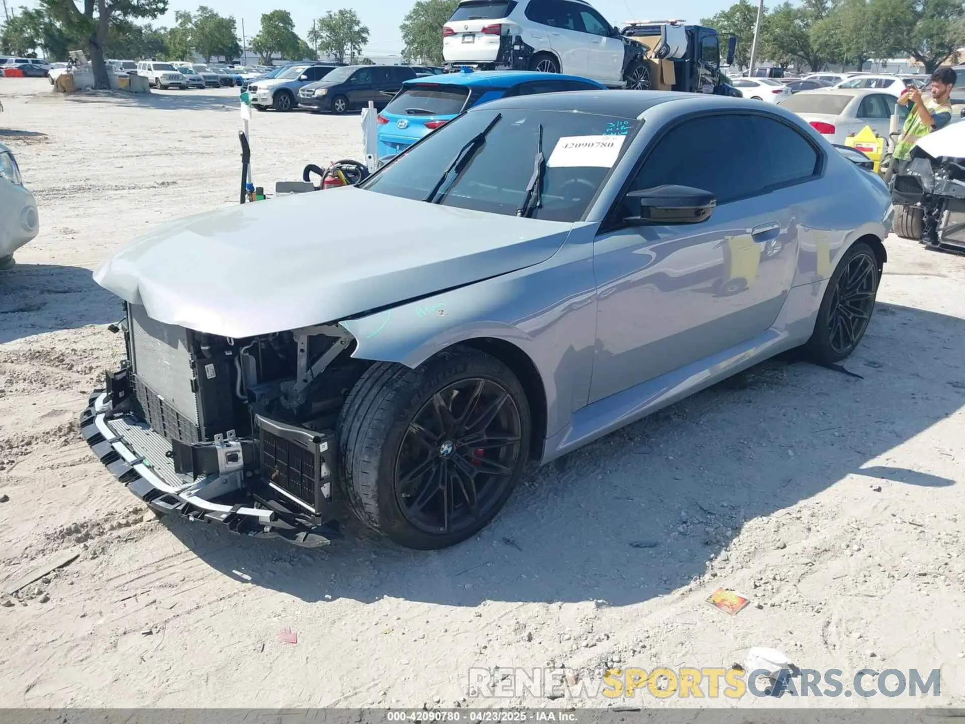 2 fotografías del automóvil dañado 3MF13DM08R8E17041 BMW M2 2024