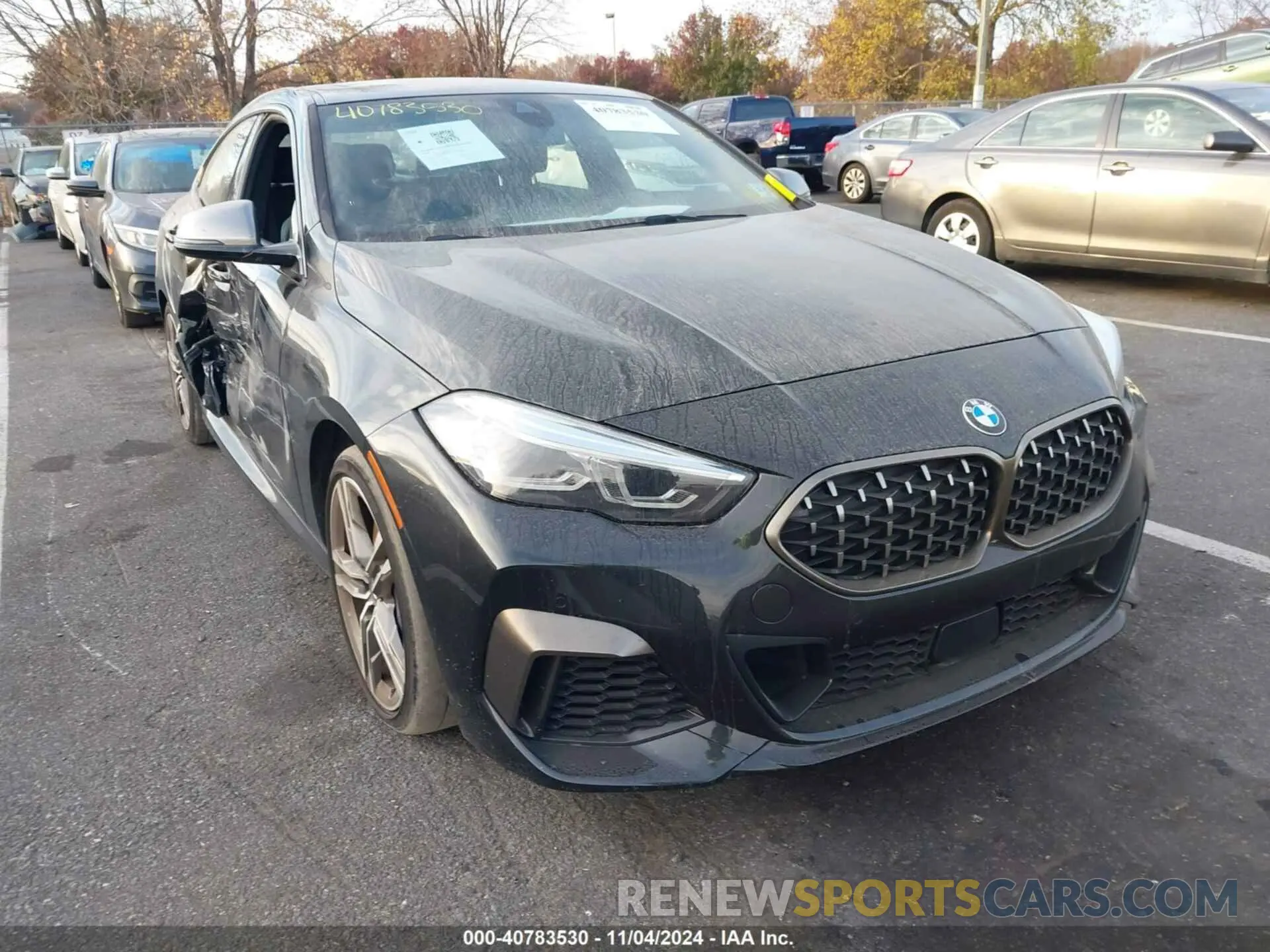1 fotografías del automóvil dañado WBA13AL0XL7F70189 BMW M235I GRAN COUPE 2020
