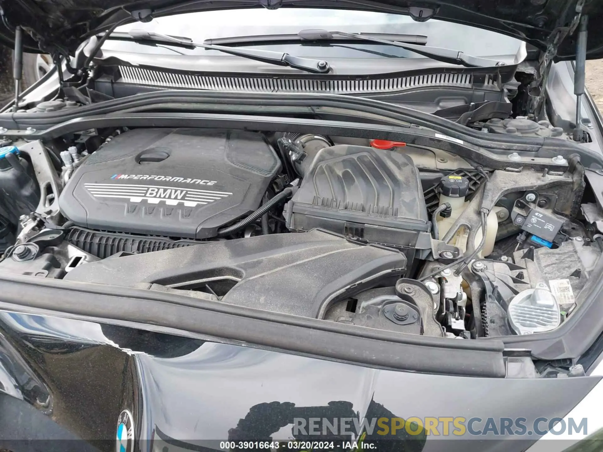 10 fotografías del automóvil dañado WBA13AL07M7G66556 BMW M235I GRAN COUPE 2021