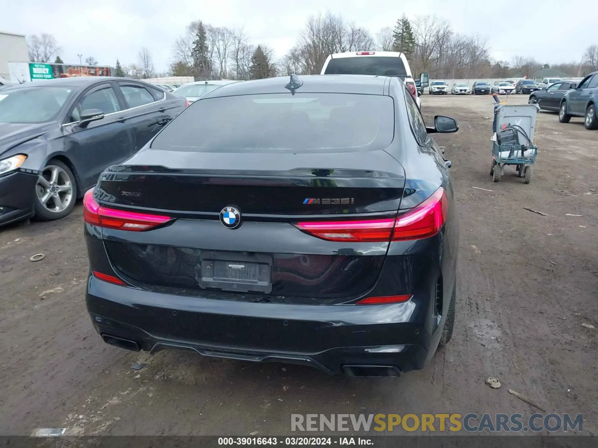 16 fotografías del automóvil dañado WBA13AL07M7G66556 BMW M235I GRAN COUPE 2021