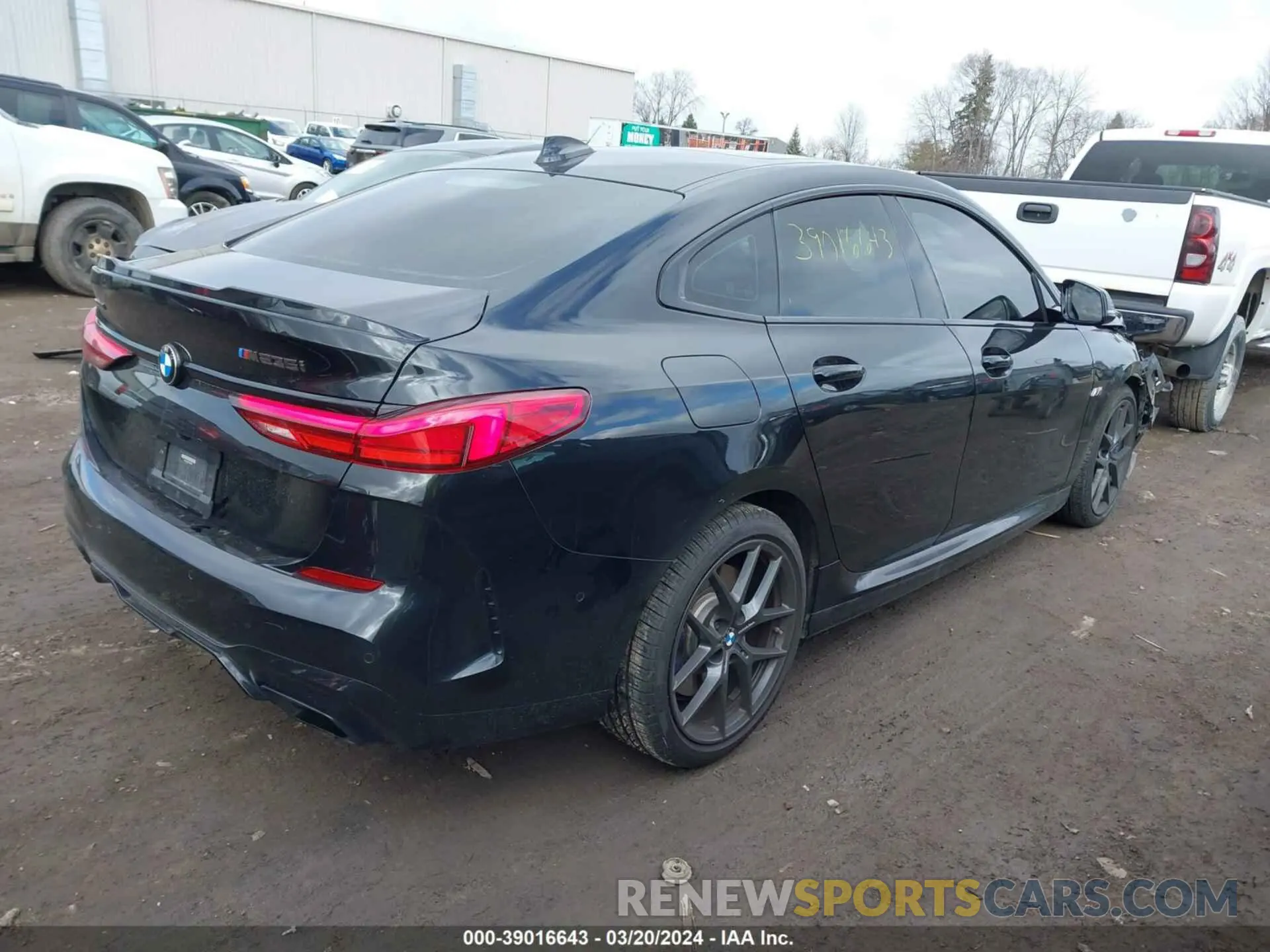 4 fotografías del automóvil dañado WBA13AL07M7G66556 BMW M235I GRAN COUPE 2021