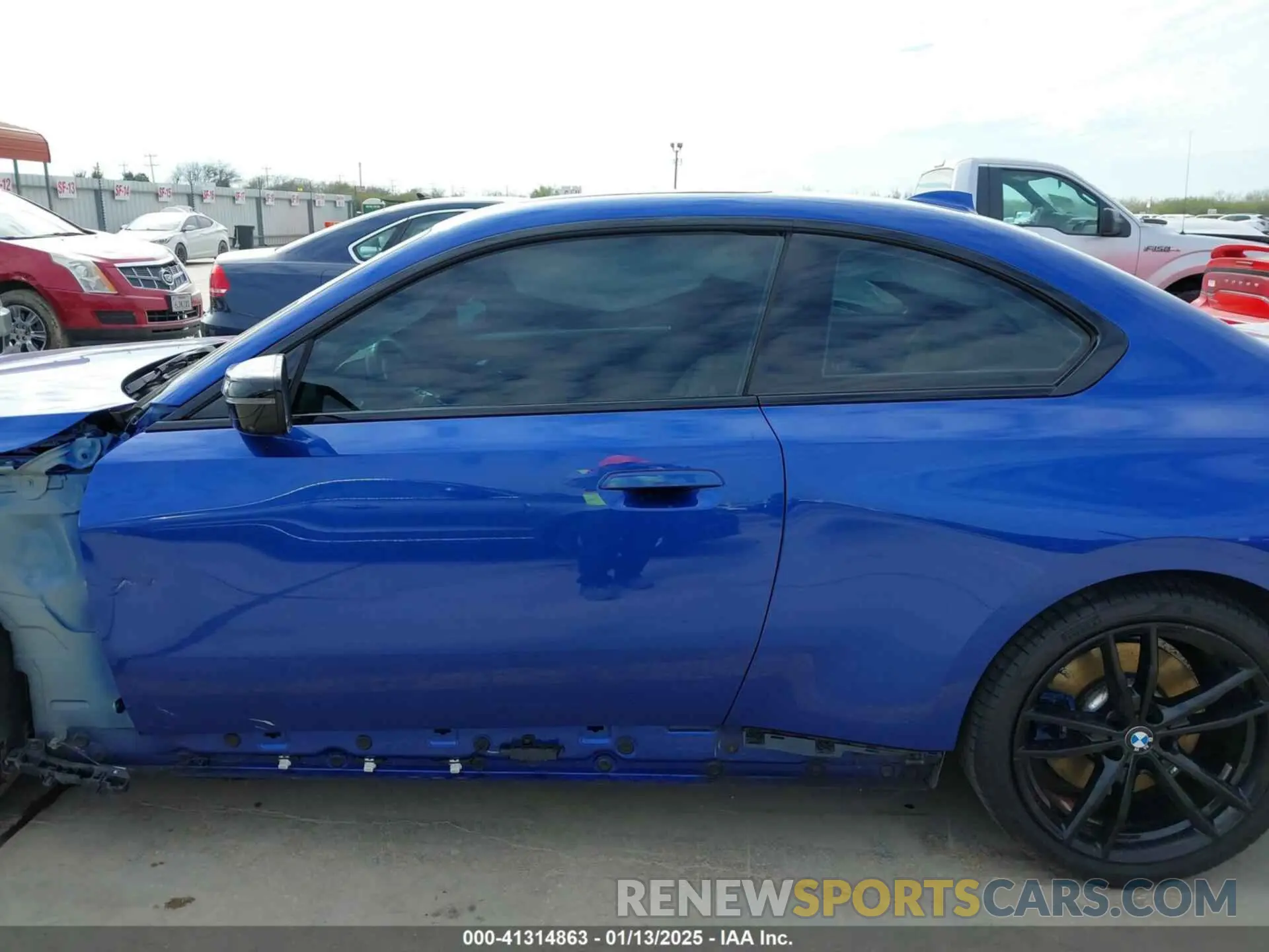 15 fotografías del automóvil dañado 3MW53CM01N8C49443 BMW M240 2022