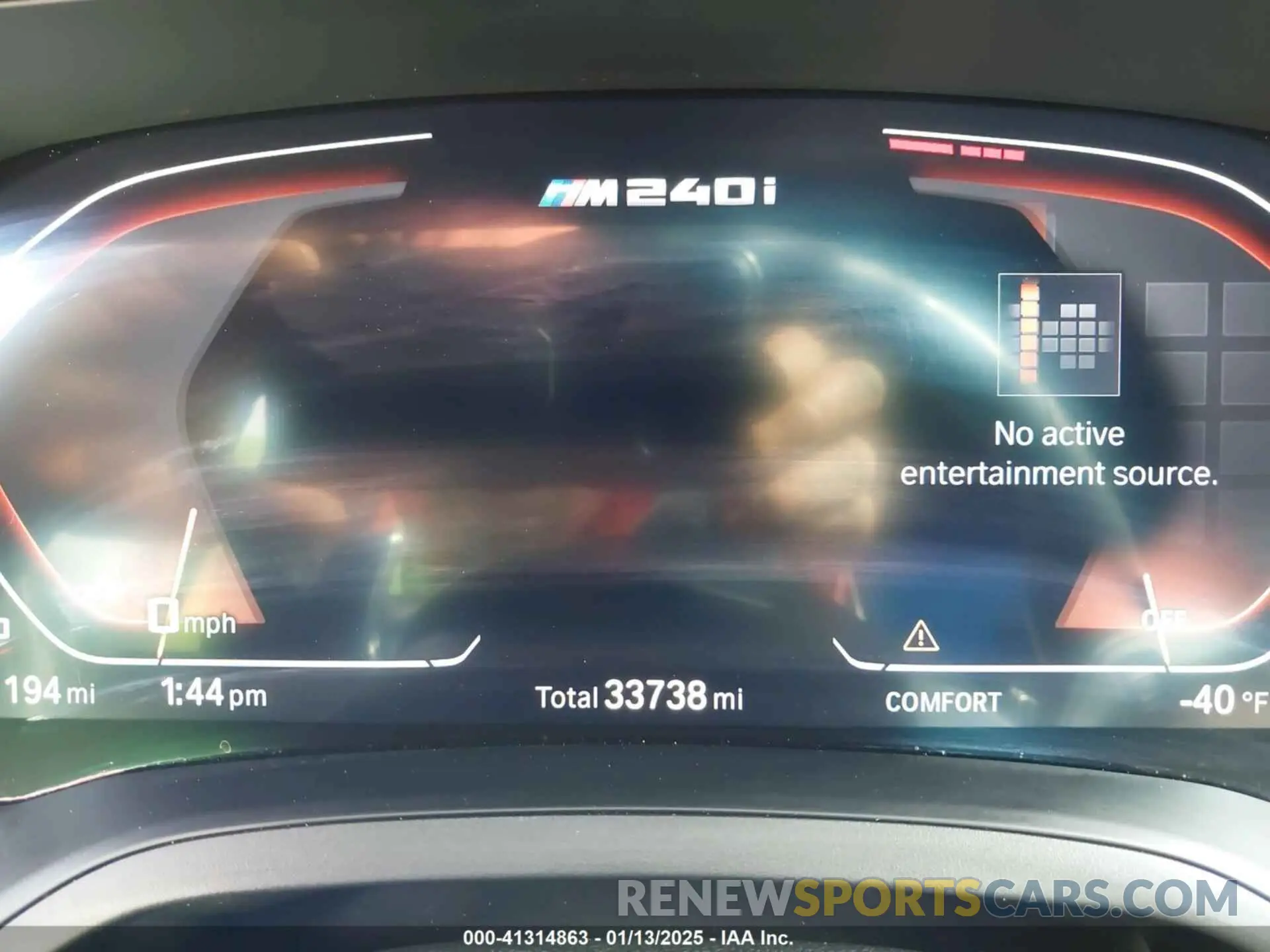 7 fotografías del automóvil dañado 3MW53CM01N8C49443 BMW M240 2022