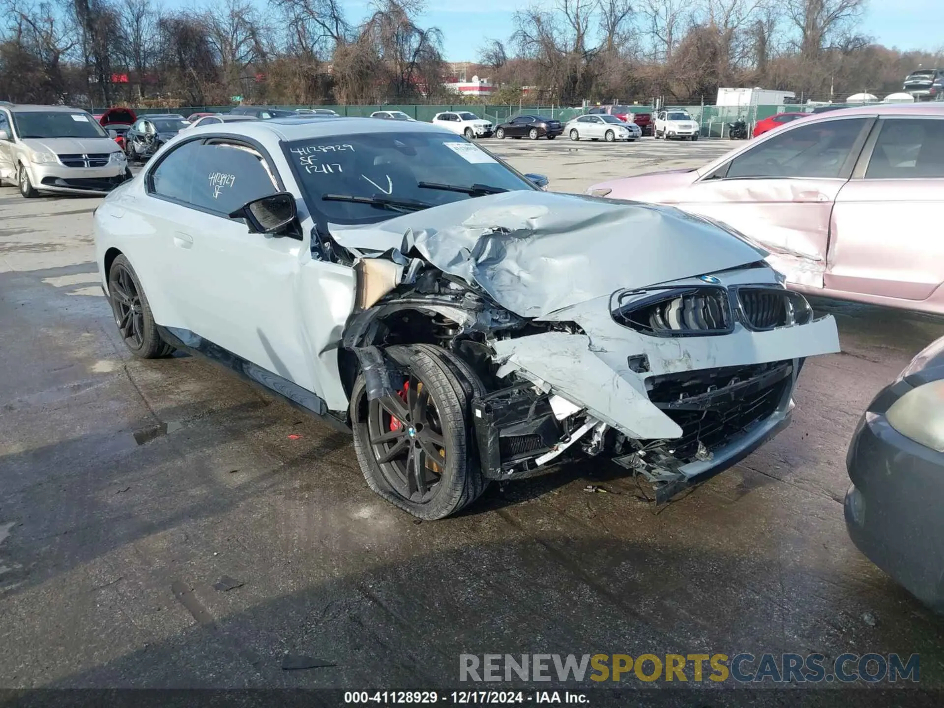 1 fotografías del automóvil dañado 3MW53CM02P8D40840 BMW M240 2023